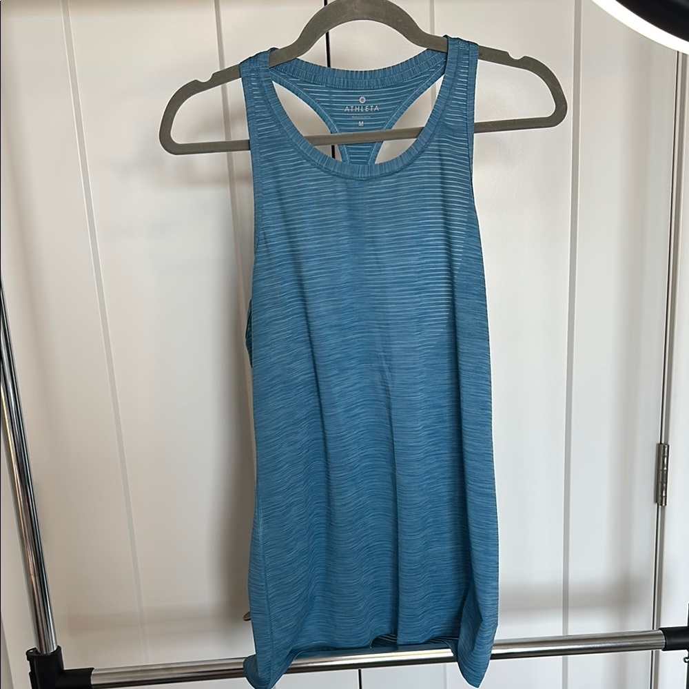 Athleta Shadow Stripe Chi Tank